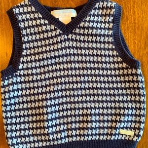 Janie and jack layette collection sweater vest